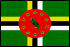 Flag of Dominica                                          